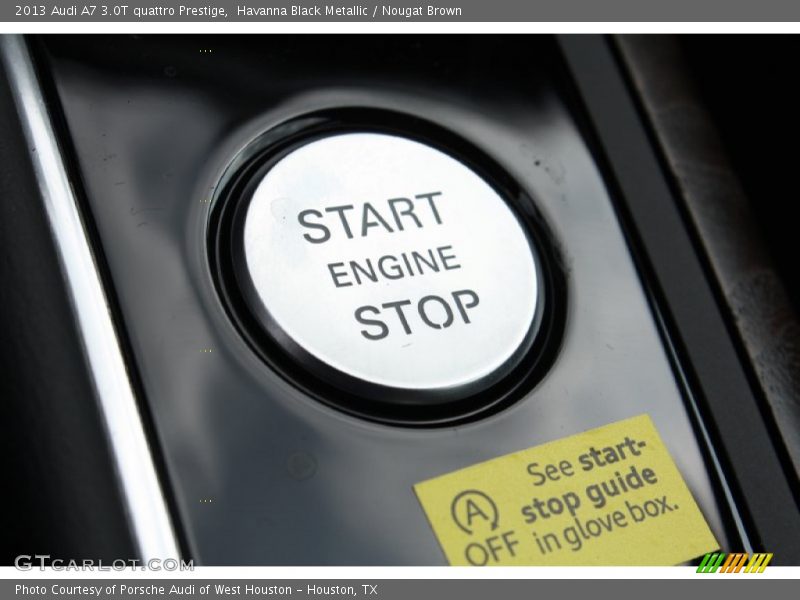 Havanna Black Metallic / Nougat Brown 2013 Audi A7 3.0T quattro Prestige