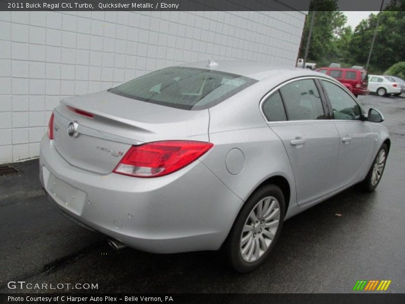 Quicksilver Metallic / Ebony 2011 Buick Regal CXL Turbo