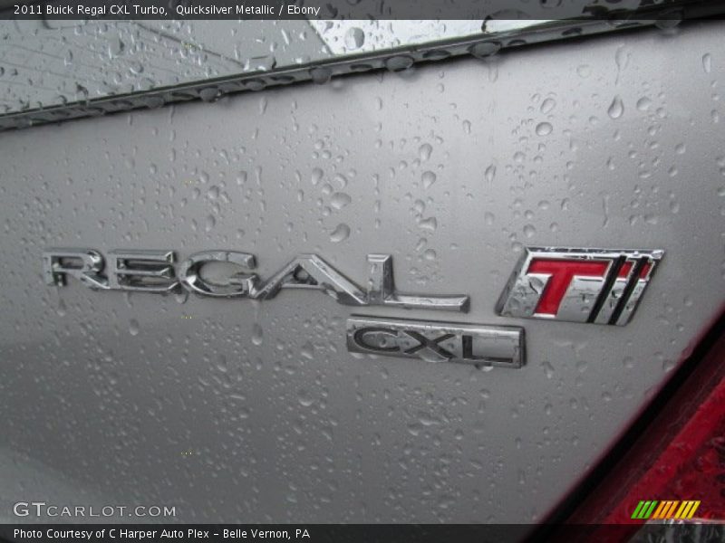Quicksilver Metallic / Ebony 2011 Buick Regal CXL Turbo