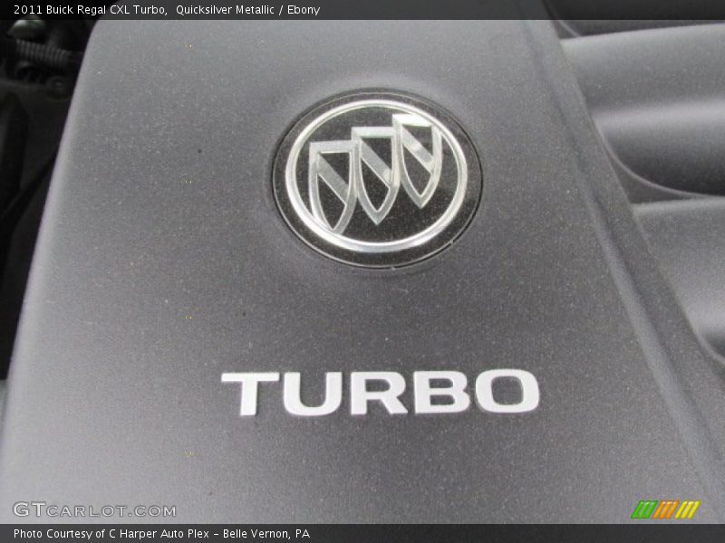 Quicksilver Metallic / Ebony 2011 Buick Regal CXL Turbo