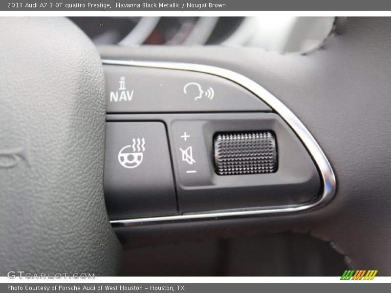 Havanna Black Metallic / Nougat Brown 2013 Audi A7 3.0T quattro Prestige