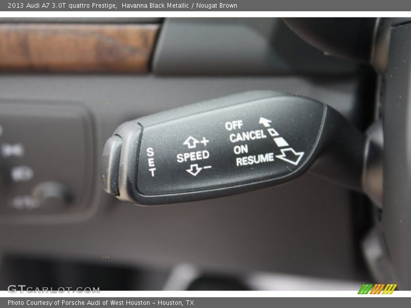 Havanna Black Metallic / Nougat Brown 2013 Audi A7 3.0T quattro Prestige