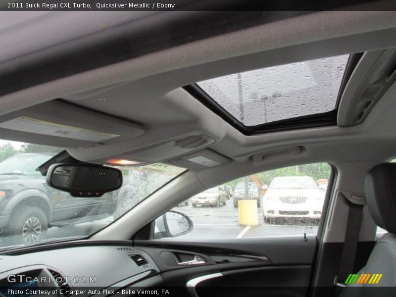 Quicksilver Metallic / Ebony 2011 Buick Regal CXL Turbo