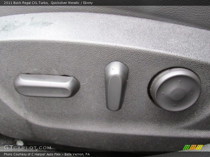 Quicksilver Metallic / Ebony 2011 Buick Regal CXL Turbo