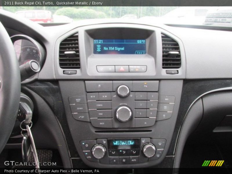 Quicksilver Metallic / Ebony 2011 Buick Regal CXL Turbo