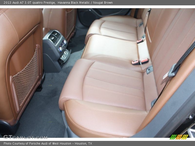 Havanna Black Metallic / Nougat Brown 2013 Audi A7 3.0T quattro Prestige
