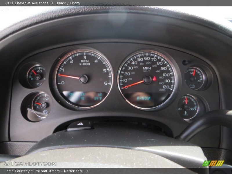 Black / Ebony 2011 Chevrolet Avalanche LT