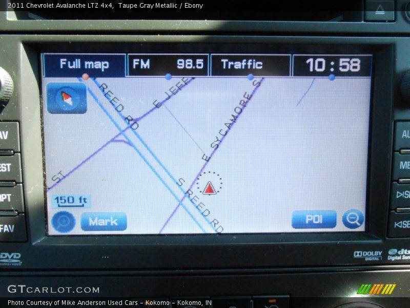 Taupe Gray Metallic / Ebony 2011 Chevrolet Avalanche LTZ 4x4