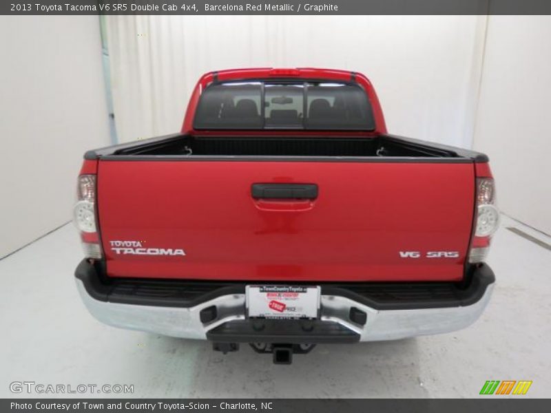 Barcelona Red Metallic / Graphite 2013 Toyota Tacoma V6 SR5 Double Cab 4x4