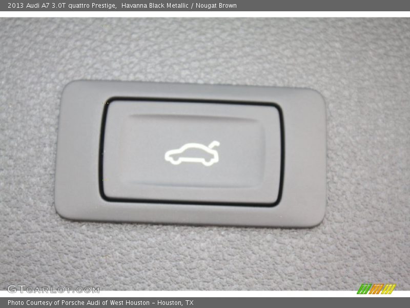 Havanna Black Metallic / Nougat Brown 2013 Audi A7 3.0T quattro Prestige