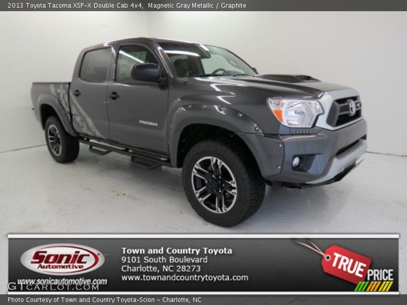 Magnetic Gray Metallic / Graphite 2013 Toyota Tacoma XSP-X Double Cab 4x4