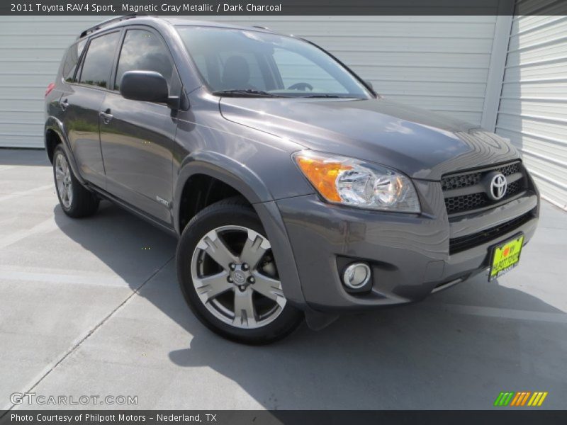 Magnetic Gray Metallic / Dark Charcoal 2011 Toyota RAV4 Sport