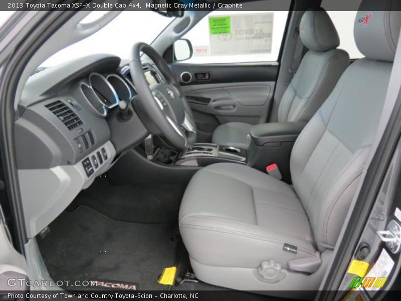 Front Seat of 2013 Tacoma XSP-X Double Cab 4x4