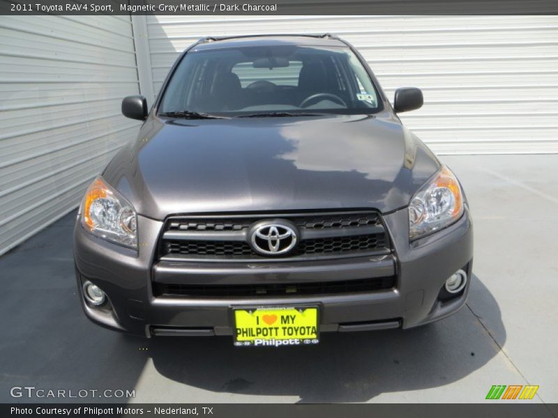 Magnetic Gray Metallic / Dark Charcoal 2011 Toyota RAV4 Sport