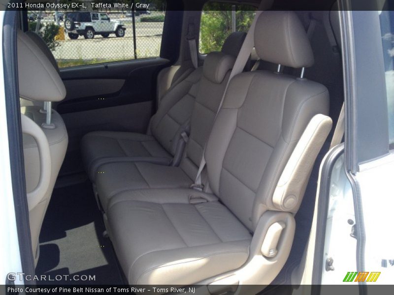 Taffeta White / Gray 2011 Honda Odyssey EX-L