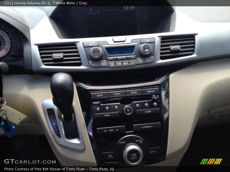 Taffeta White / Gray 2011 Honda Odyssey EX-L