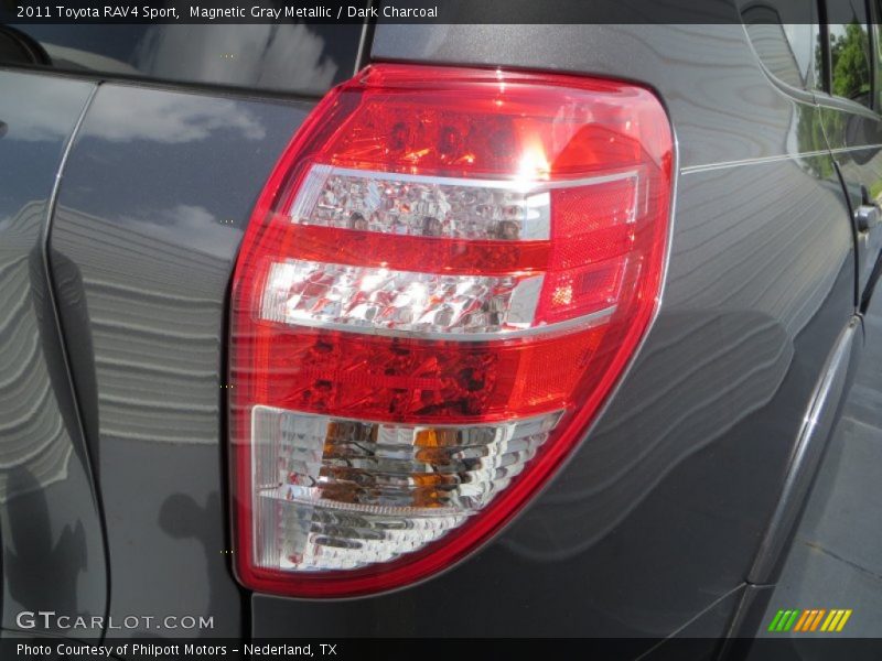 Magnetic Gray Metallic / Dark Charcoal 2011 Toyota RAV4 Sport
