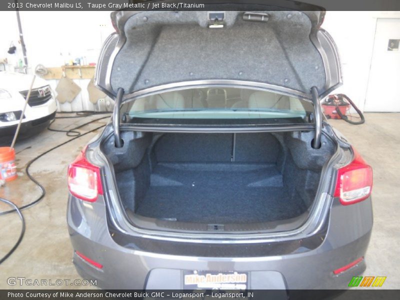 Taupe Gray Metallic / Jet Black/Titanium 2013 Chevrolet Malibu LS