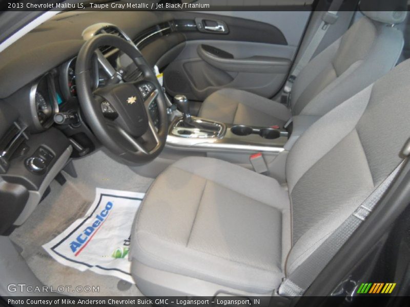 Taupe Gray Metallic / Jet Black/Titanium 2013 Chevrolet Malibu LS