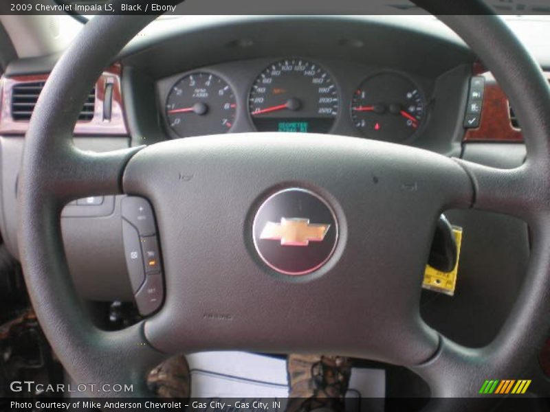 Black / Ebony 2009 Chevrolet Impala LS