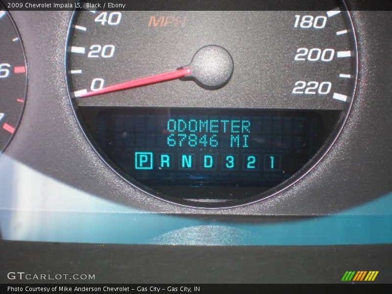 Black / Ebony 2009 Chevrolet Impala LS