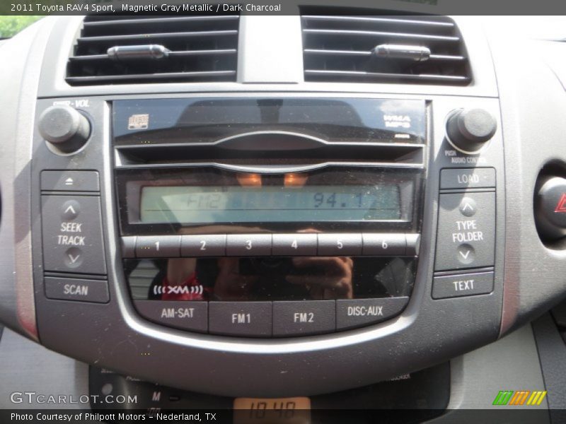 Magnetic Gray Metallic / Dark Charcoal 2011 Toyota RAV4 Sport