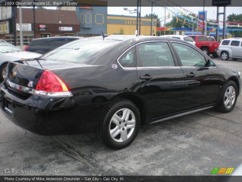Black / Ebony 2009 Chevrolet Impala LS