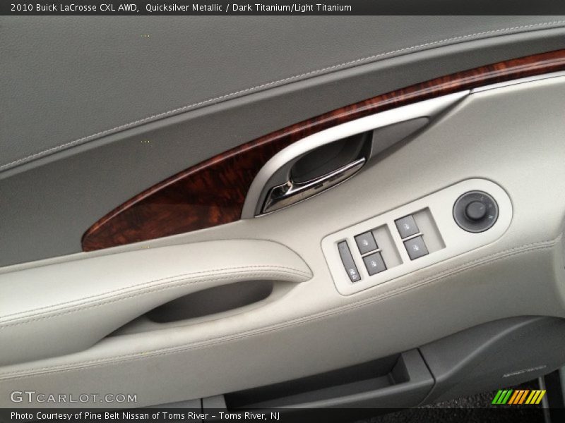 Quicksilver Metallic / Dark Titanium/Light Titanium 2010 Buick LaCrosse CXL AWD