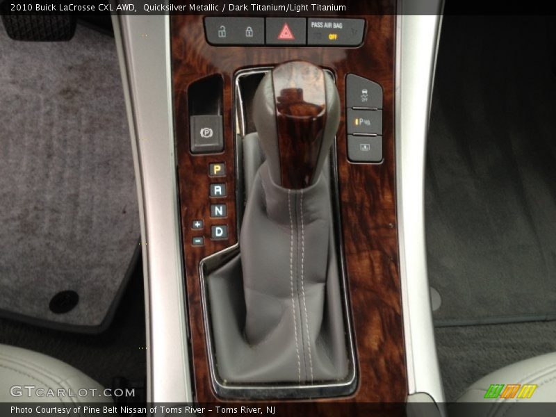 Quicksilver Metallic / Dark Titanium/Light Titanium 2010 Buick LaCrosse CXL AWD