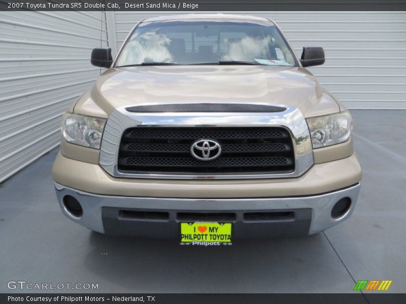 Desert Sand Mica / Beige 2007 Toyota Tundra SR5 Double Cab