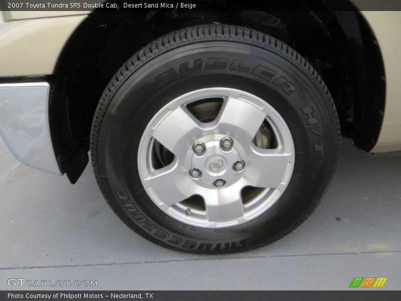 Desert Sand Mica / Beige 2007 Toyota Tundra SR5 Double Cab