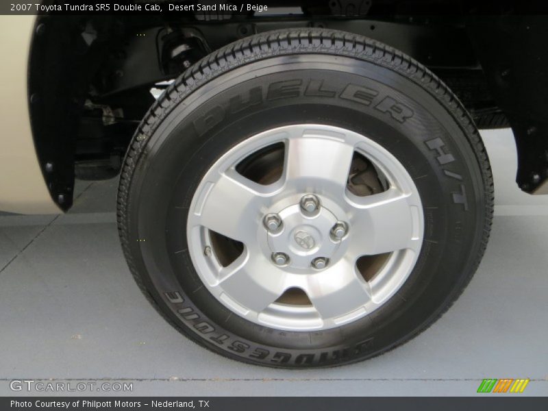 Desert Sand Mica / Beige 2007 Toyota Tundra SR5 Double Cab