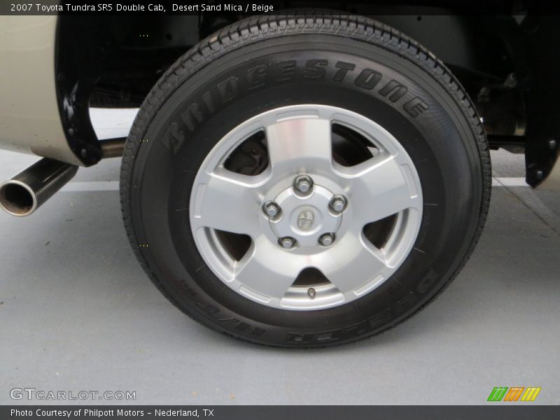 Desert Sand Mica / Beige 2007 Toyota Tundra SR5 Double Cab