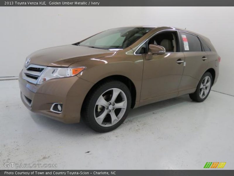 Golden Umber Metallic / Ivory 2013 Toyota Venza XLE