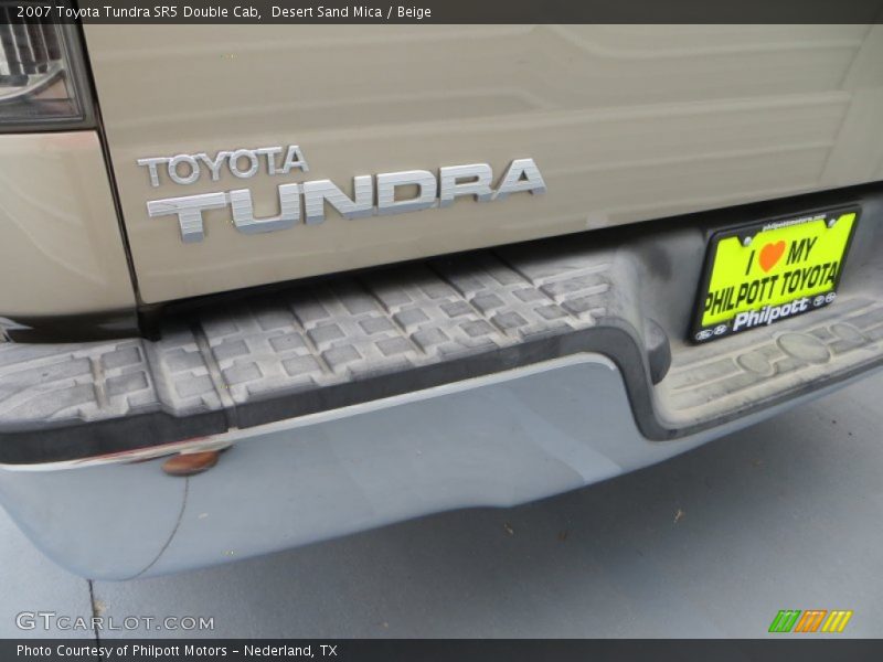 Desert Sand Mica / Beige 2007 Toyota Tundra SR5 Double Cab