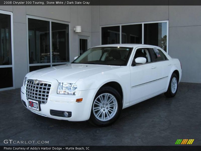 Stone White / Dark Slate Gray 2008 Chrysler 300 Touring