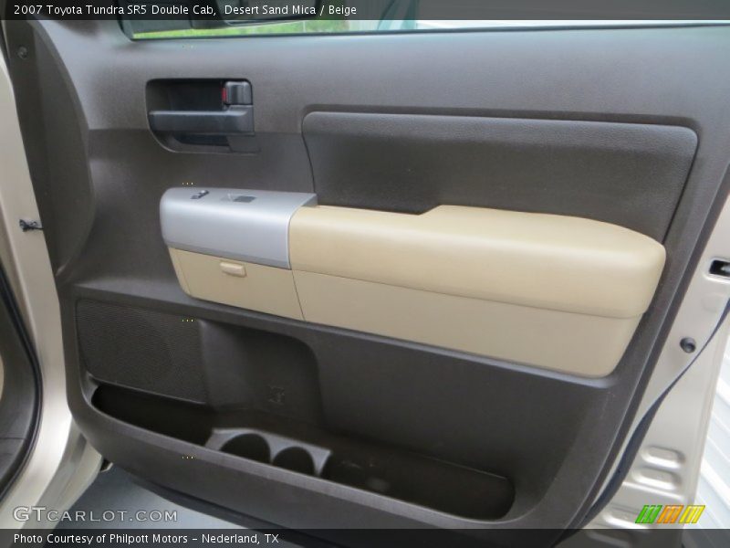Desert Sand Mica / Beige 2007 Toyota Tundra SR5 Double Cab