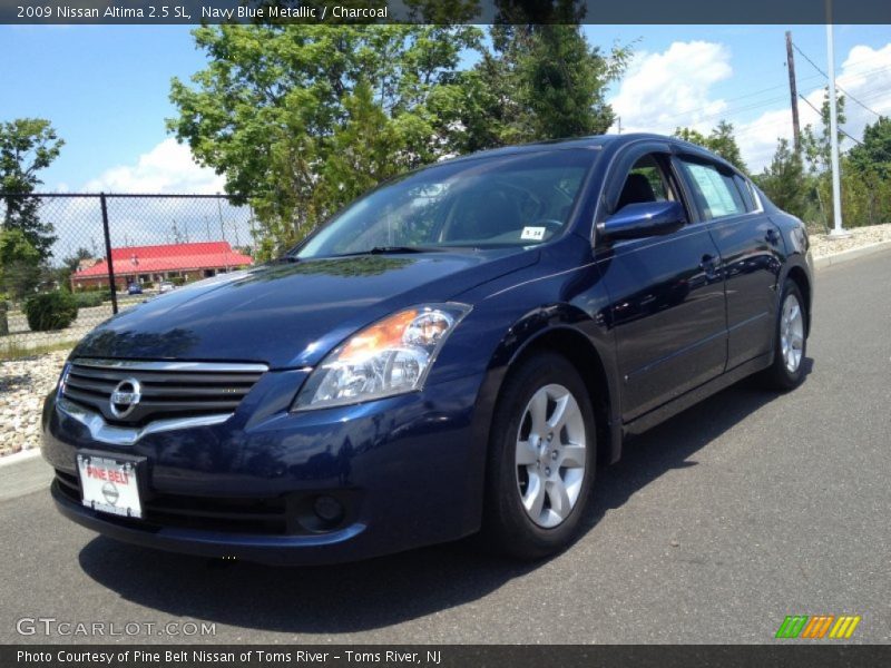 Navy Blue Metallic / Charcoal 2009 Nissan Altima 2.5 SL