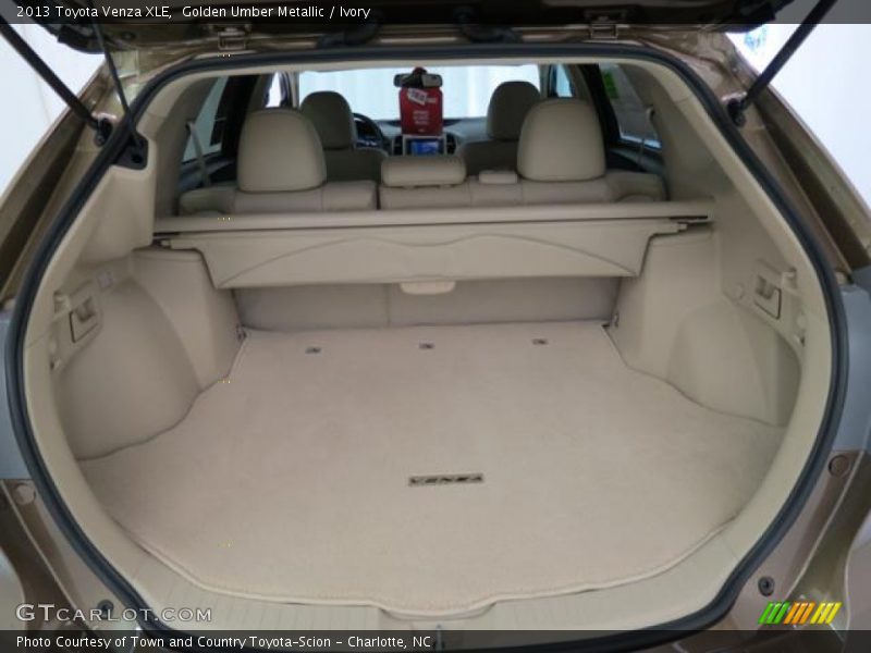  2013 Venza XLE Trunk