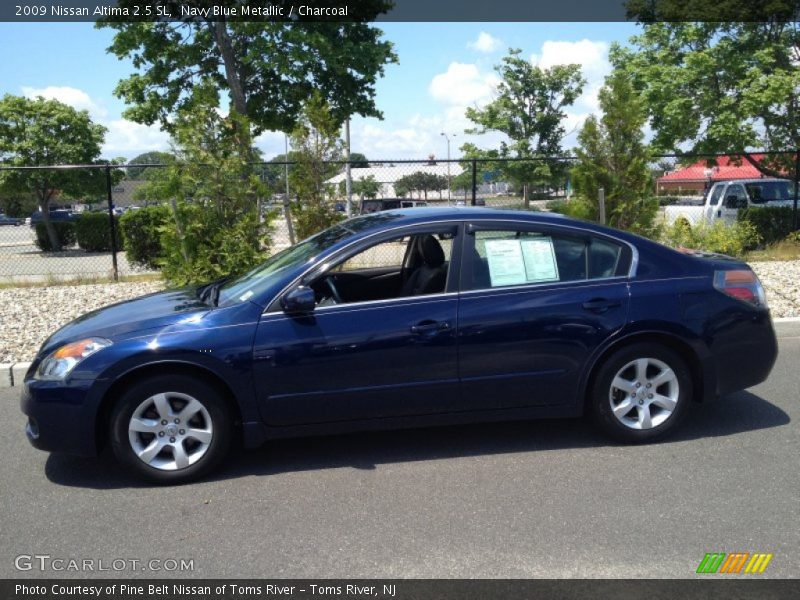 Navy Blue Metallic / Charcoal 2009 Nissan Altima 2.5 SL