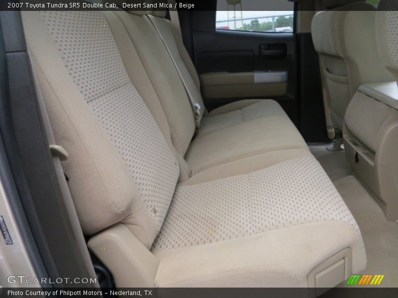 Desert Sand Mica / Beige 2007 Toyota Tundra SR5 Double Cab