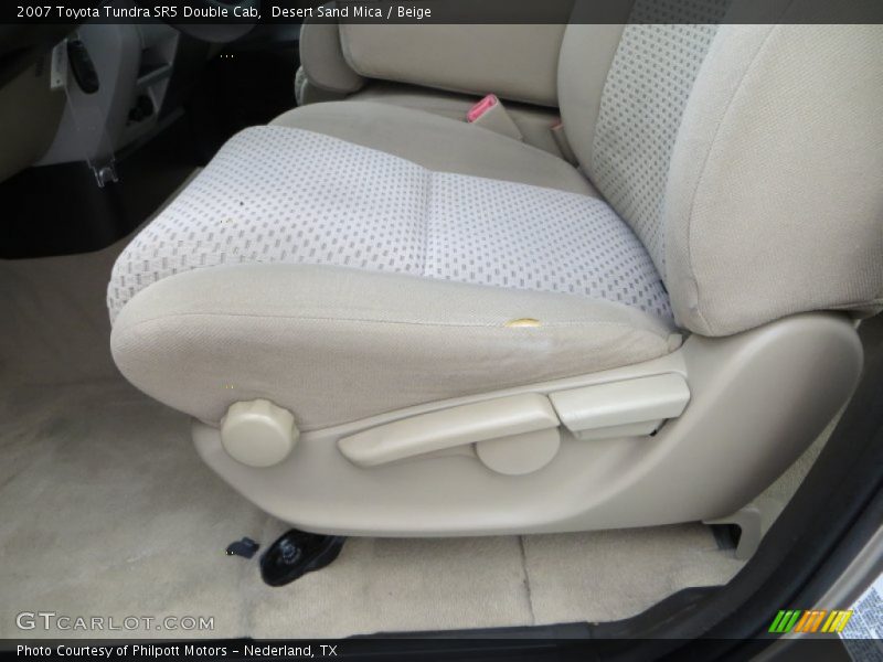 Desert Sand Mica / Beige 2007 Toyota Tundra SR5 Double Cab