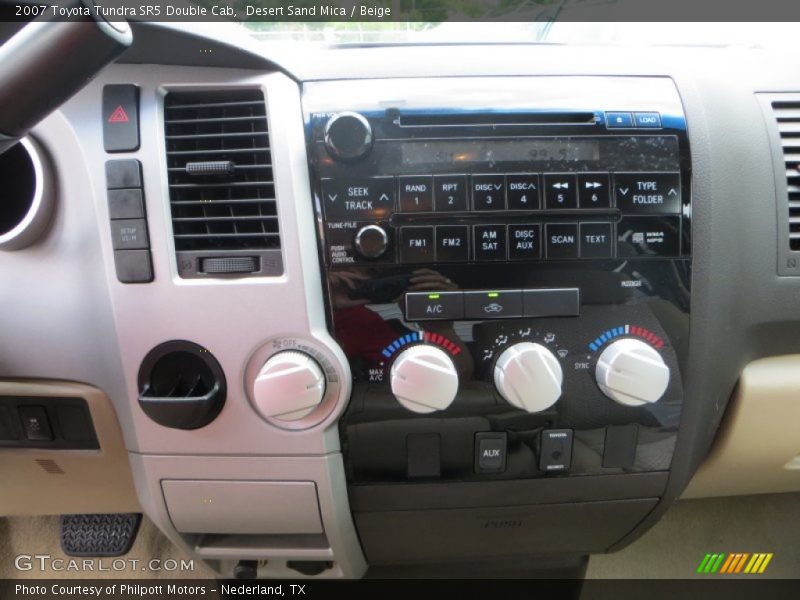 Desert Sand Mica / Beige 2007 Toyota Tundra SR5 Double Cab