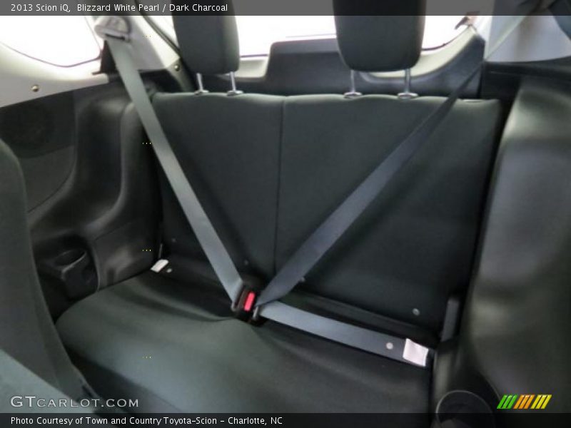Blizzard White Pearl / Dark Charcoal 2013 Scion iQ