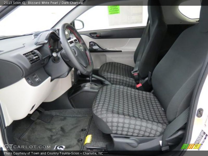  2013 iQ  Dark Charcoal Interior