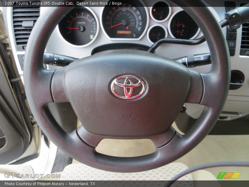 Desert Sand Mica / Beige 2007 Toyota Tundra SR5 Double Cab