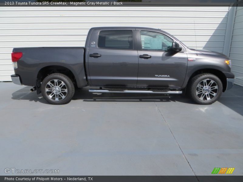 Magnetic Gray Metallic / Black 2013 Toyota Tundra SR5 CrewMax