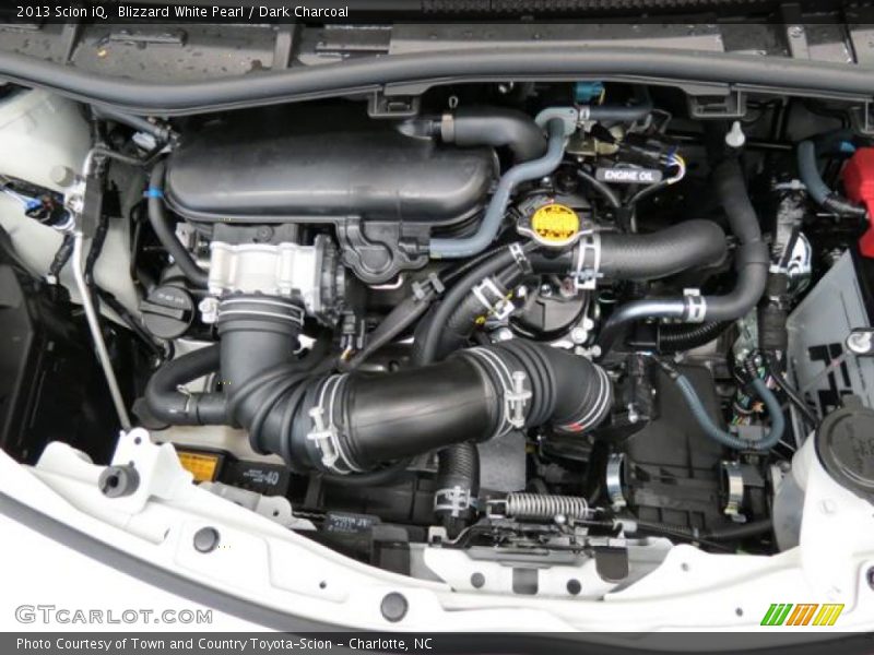  2013 iQ  Engine - 1.3 Liter DOHC 16-Valve Dual VVT-i 4 Cylinder