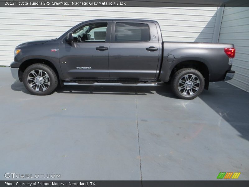 Magnetic Gray Metallic / Black 2013 Toyota Tundra SR5 CrewMax
