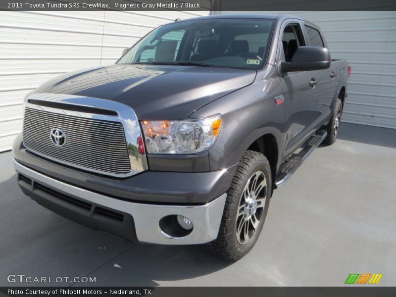 Magnetic Gray Metallic / Black 2013 Toyota Tundra SR5 CrewMax